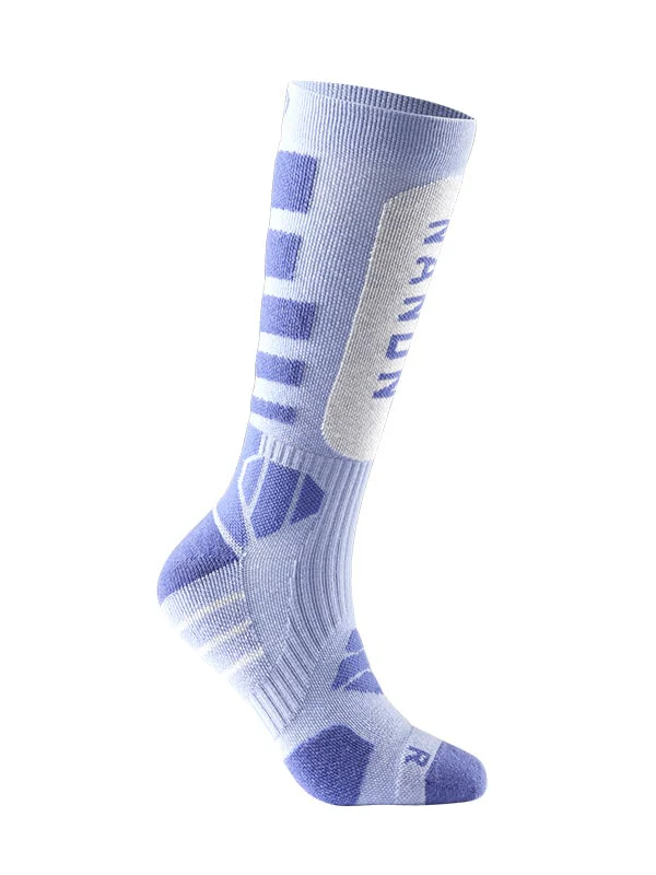 Nandn Unisex MountainTrail Warm Thermal Wool Long Ski & Snowboard Socks - Image 3