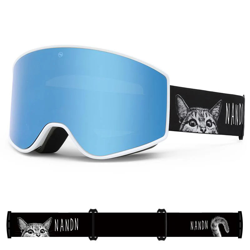 Nandn Unisex Snowboard Protection Interchangeable Snow Ski Goggles - Image 7