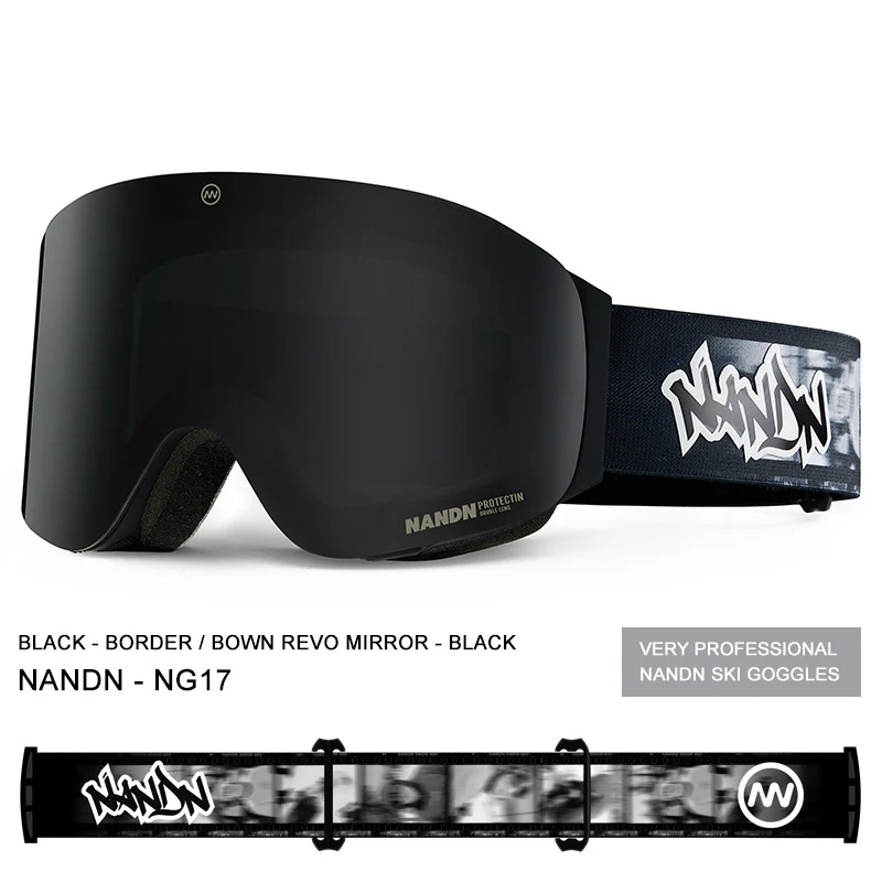 Nandn Unisex Snowboard Protection Openable Snow Ski Goggles - Image 10