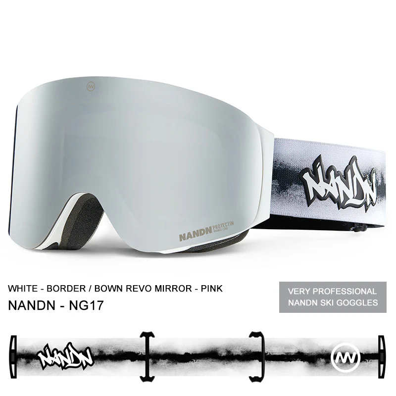 Nandn Unisex Snowboard Protection Openable Snow Ski Goggles - Image 11