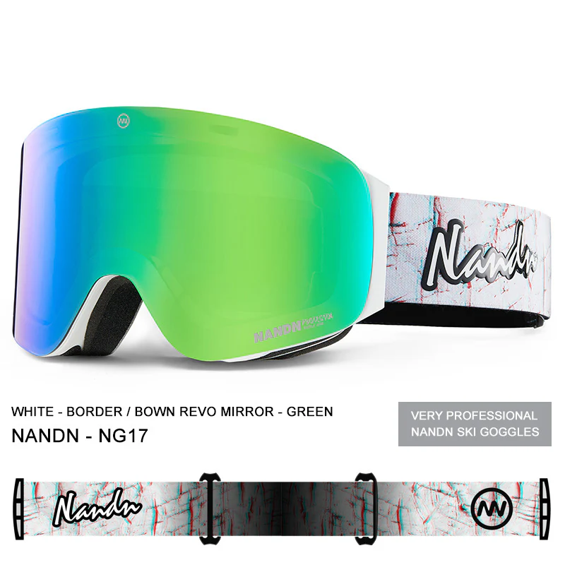 Nandn Unisex Snowboard Protection Openable Snow Ski Goggles - Image 12