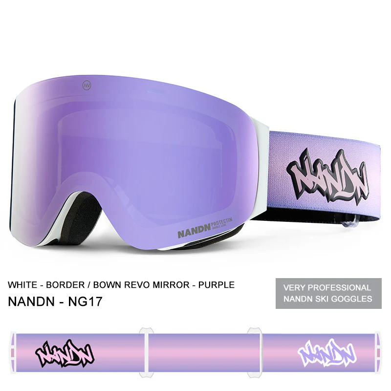 Nandn Unisex Snowboard Protection Openable Snow Ski Goggles - Image 17