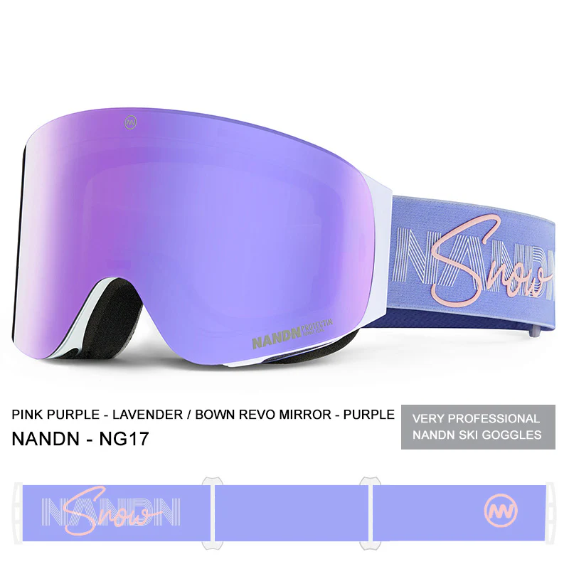 Nandn Unisex Snowboard Protection Openable Snow Ski Goggles - Image 5