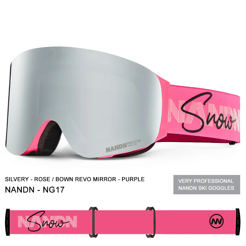 Nandn Unisex Snowboard Protection Openable Snow Ski Goggles - Image 6