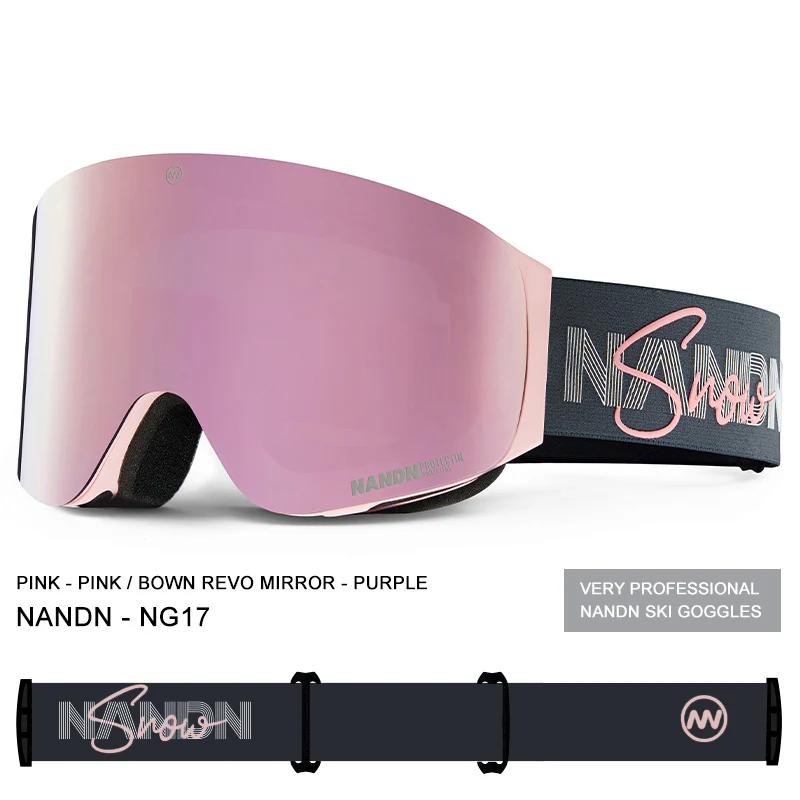 Nandn Unisex Snowboard Protection Openable Snow Ski Goggles - Image 7