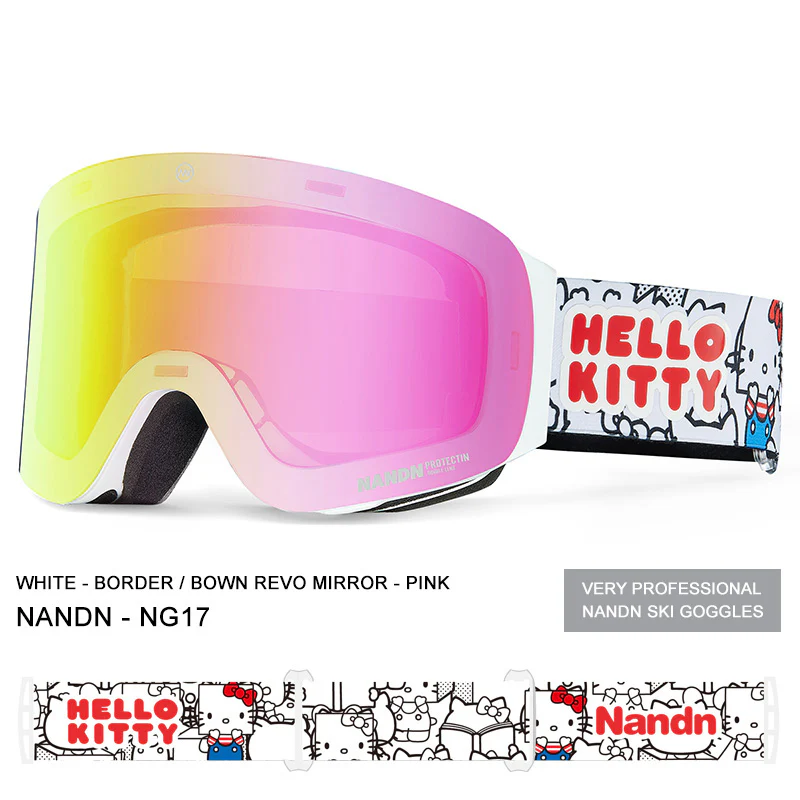Nandn Unisex Snowboard Protection Openable Snow Ski Goggles - Image 9