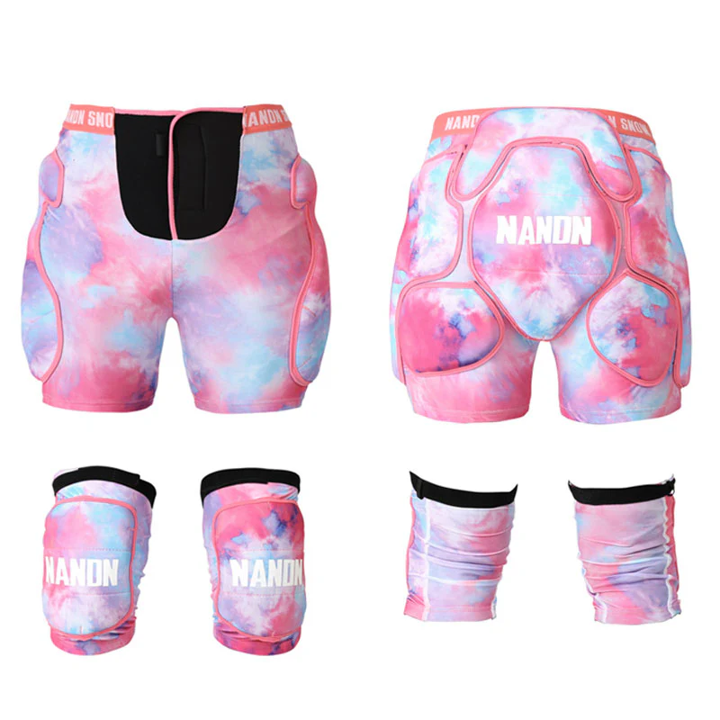 Nandn Unisex Tri-Flex Protective Shorts & Knee Pads Set - Image 3