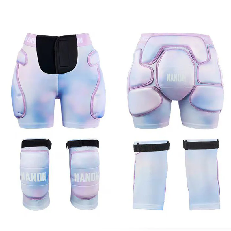 Nandn Unisex Tri-Flex Protective Shorts & Knee Pads Set - Image 4