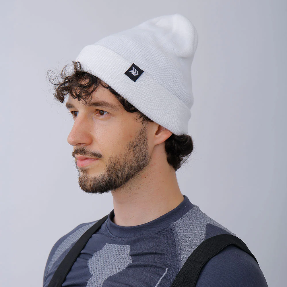 Snowverb Unisex Snowboard Hat Crochet Knit Hairball Snow Beanie - Image 3