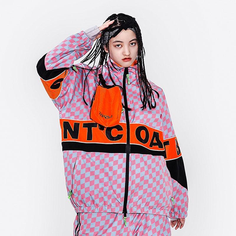 Snowverb Women's Street Style Plaid Snow Jacket - Image 3
