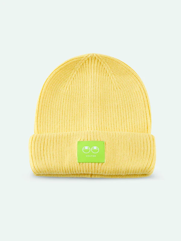 Vector Unisex Happy Face Knit Snow Beanie - Image 11