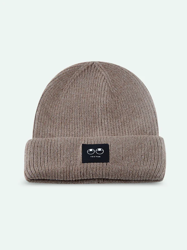 Vector Unisex Happy Face Knit Snow Beanie - Image 6