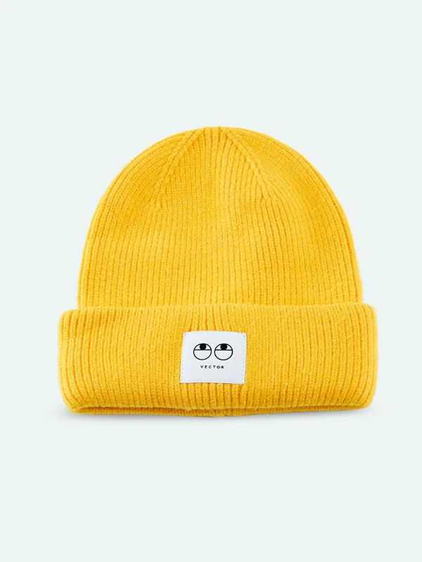 Vector Unisex Happy Face Knit Snow Beanie - Image 8
