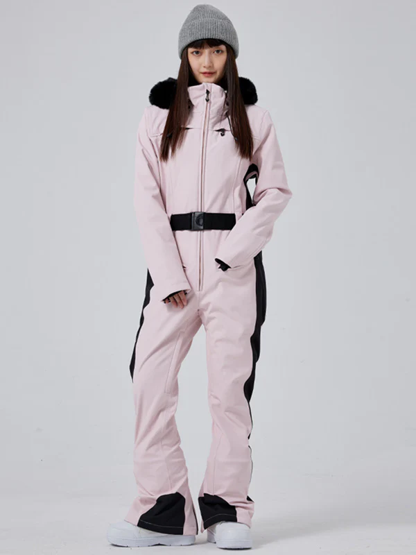 Women's Alpine Elegance Faux-Fur All-Inclusive Ski Overalls - Image 2