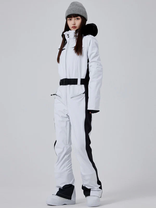 Women's Alpine Elegance Faux-Fur All-Inclusive Ski Overalls - Image 6