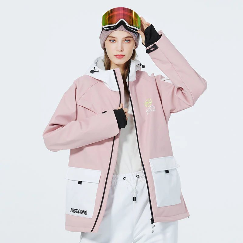Women's Arctic King & Queen Mountain Adventure Snow Jacket - Image 5