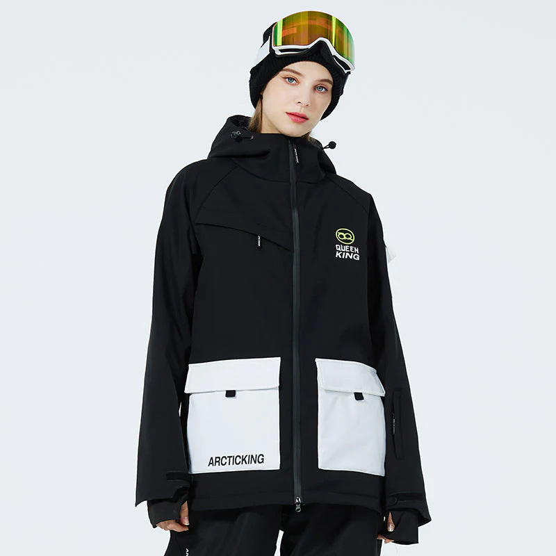 Women's Arctic King & Queen Mountain Adventure Snow Jacket - Image 7