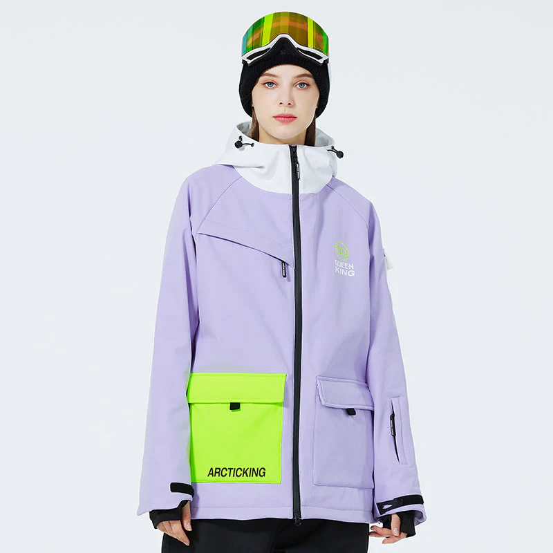 Women's Arctic King & Queen Mountain Adventure Snow Jacket - Image 9