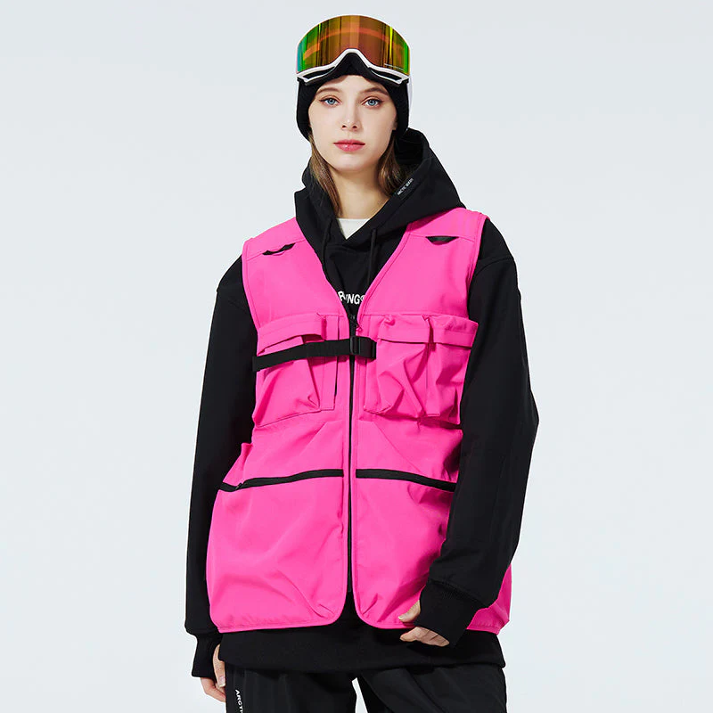Women's Arctic Queen Cargo Pocket Mountain Pro Vest - Image 11