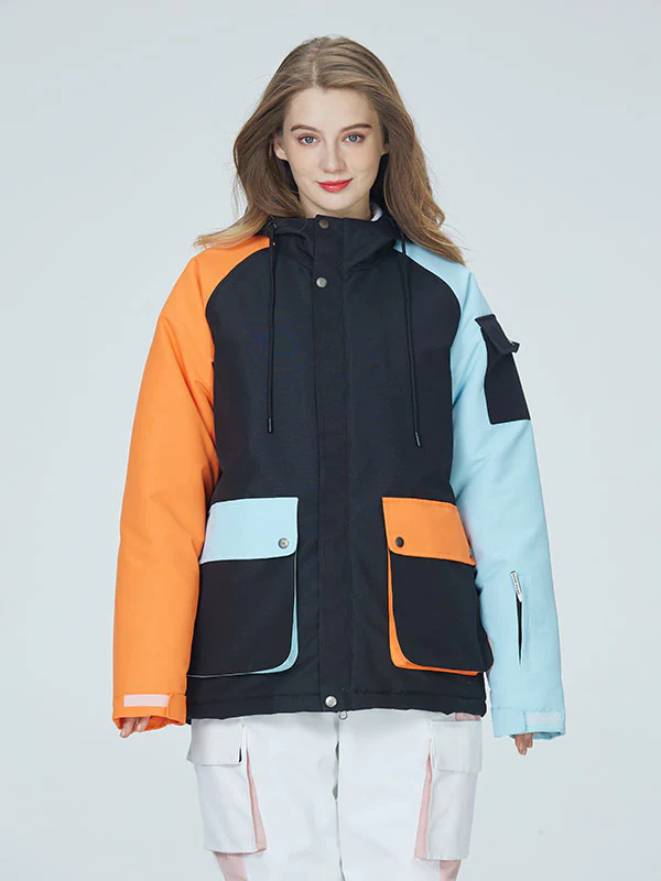 Women's Arctic Queen Divided Sky Colorblock Snow Jacket - Image 10