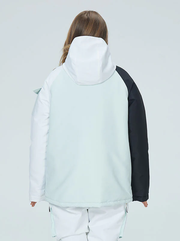 Women's Arctic Queen Divided Sky Colorblock Snow Jacket - Image 12