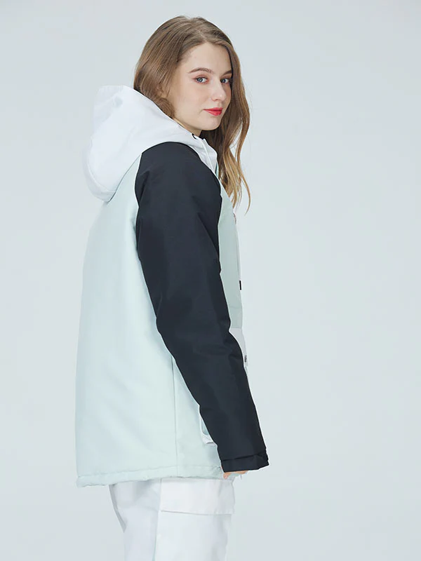 Women's Arctic Queen Divided Sky Colorblock Snow Jacket - Image 3