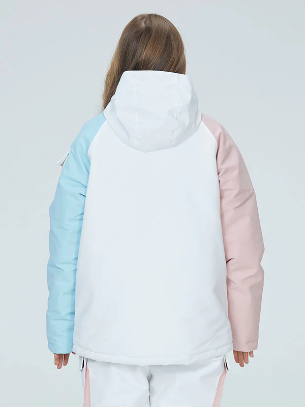 Women's Arctic Queen Divided Sky Colorblock Snow Jacket - Image 7