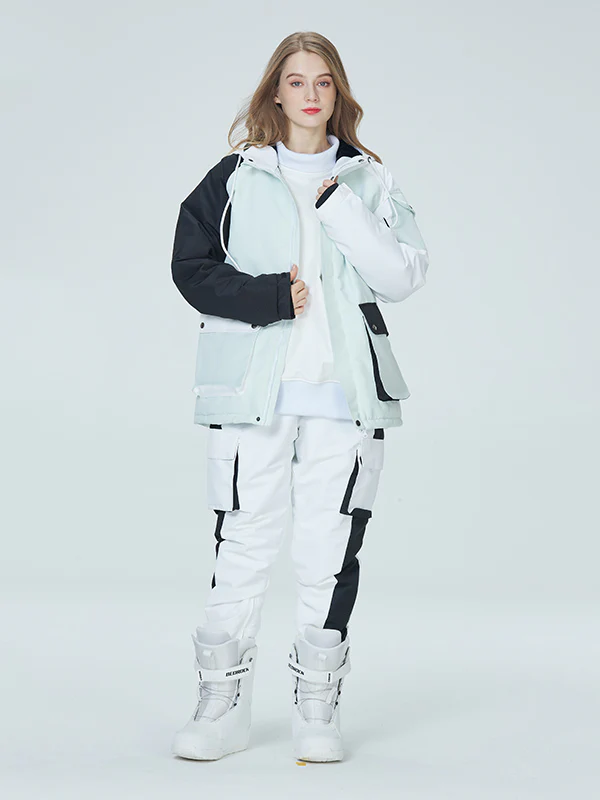 Women's Arctic Queen Divided Sky Colorblock Snow Suits - Image 13