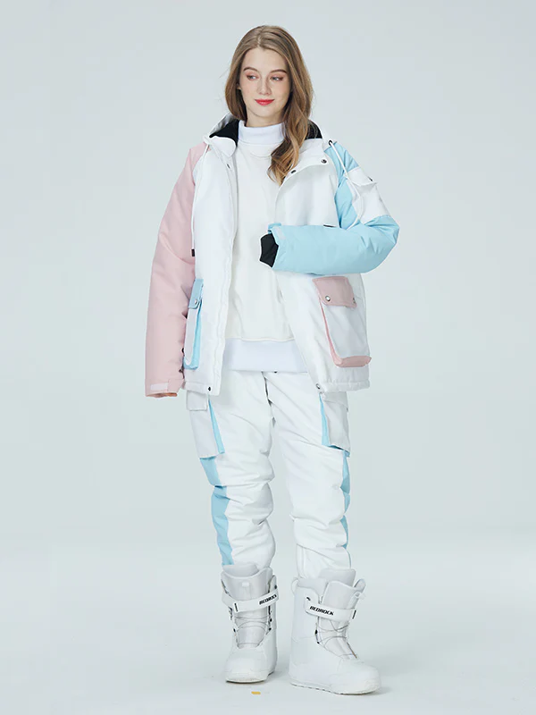 Women's Arctic Queen Divided Sky Colorblock Snow Suits - Image 3