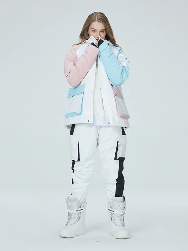 Women's Arctic Queen Divided Sky Colorblock Snow Suits - Image 4