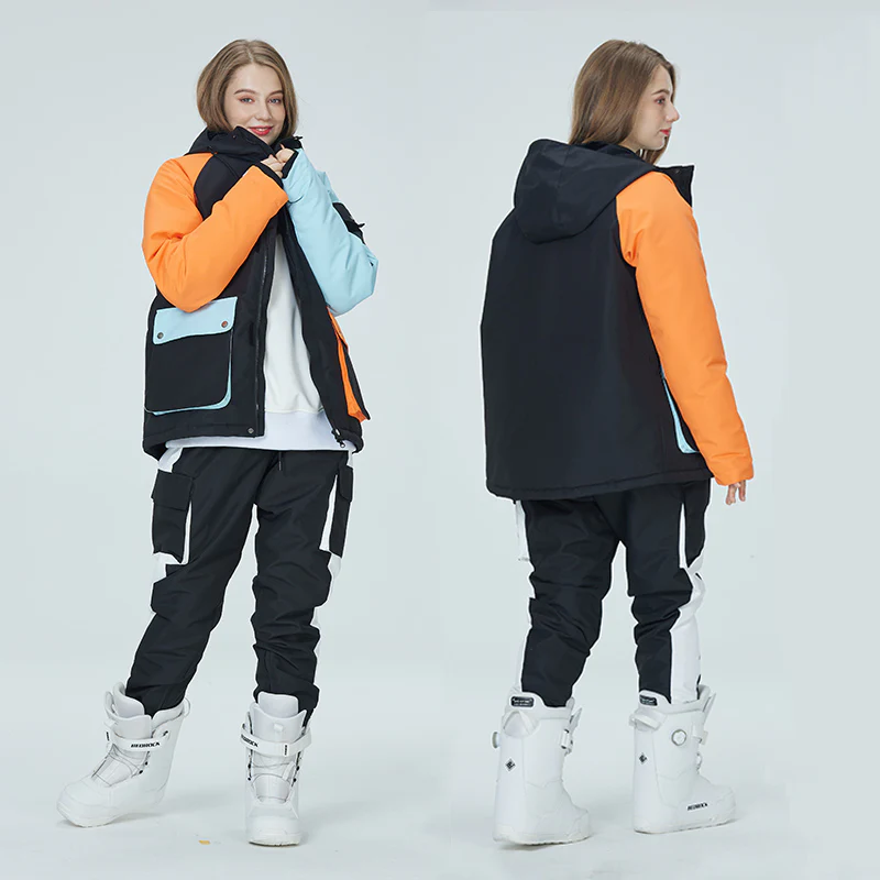 Women's Arctic Queen Divided Sky Colorblock Snow Suits - Image 5