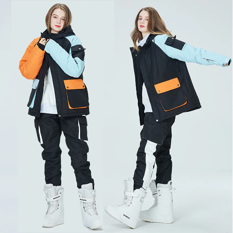 Women's Arctic Queen Divided Sky Colorblock Snow Suits - Image 6