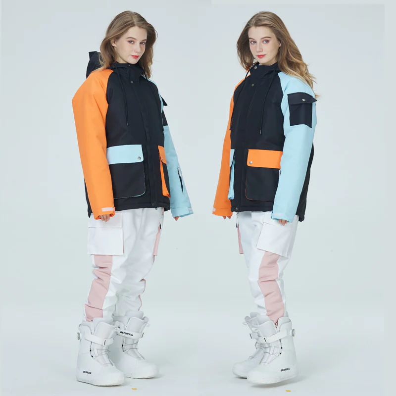 Women's Arctic Queen Divided Sky Colorblock Snow Suits - Image 7
