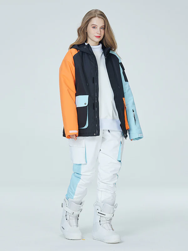 Women's Arctic Queen Divided Sky Colorblock Snow Suits - Image 8