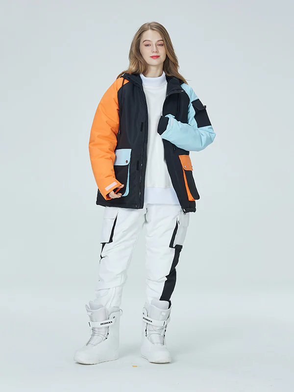 Women's Arctic Queen Divided Sky Colorblock Snow Suits - Image 9