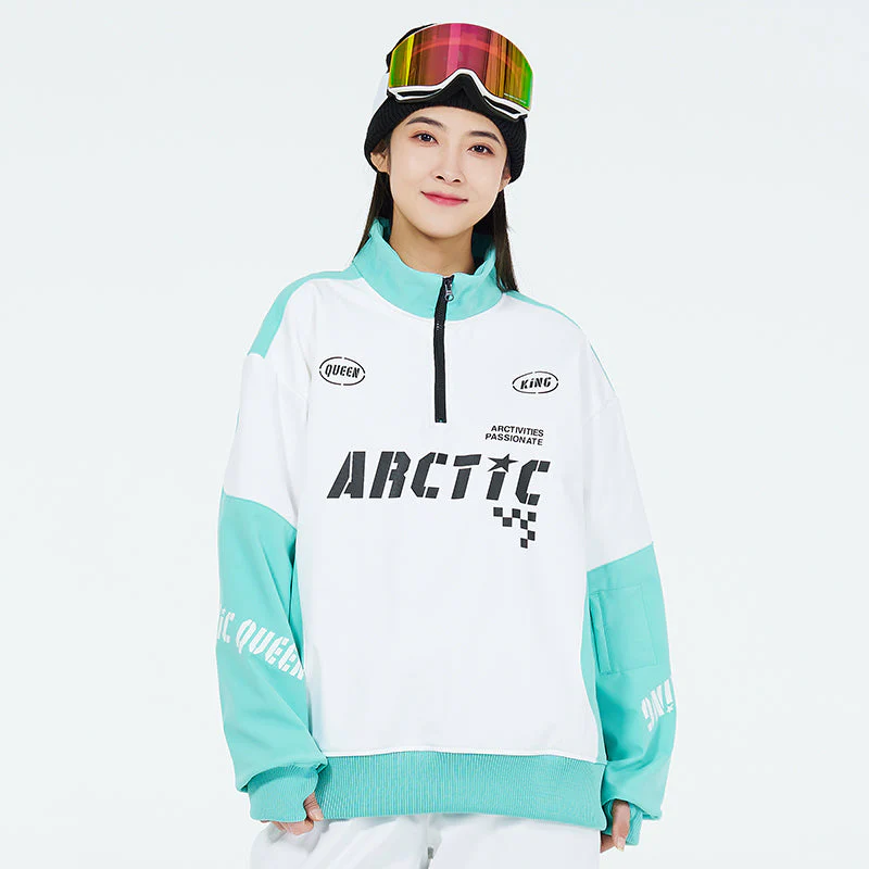 Women's Arctic Queen Half-Zip Fleece Pullover - Image 3
