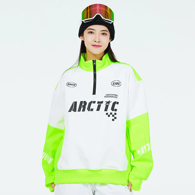 Women's Arctic Queen Half-Zip Fleece Pullover - Image 9