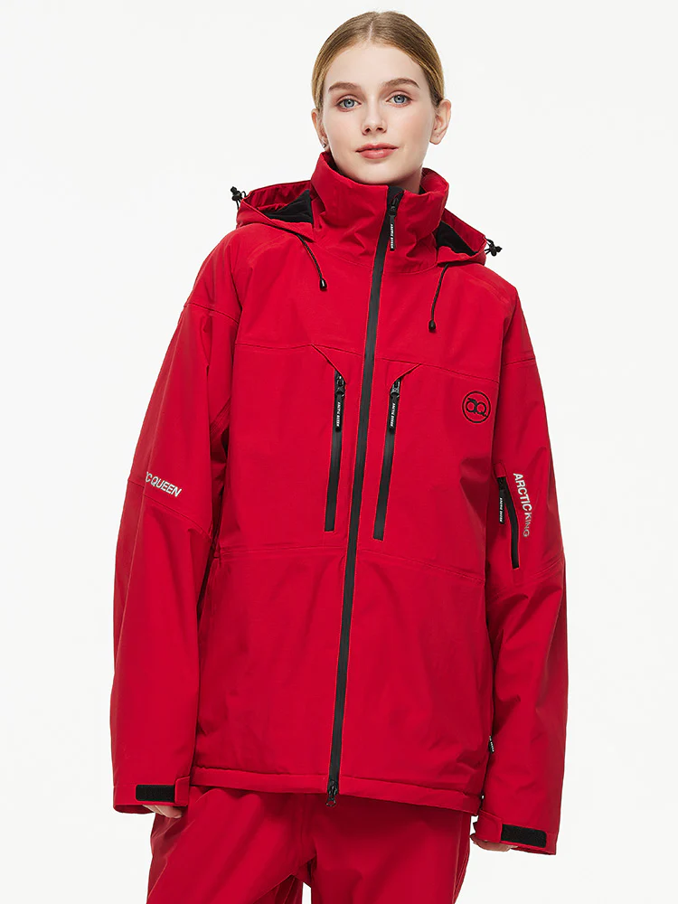 Women's Arctic Queen Mountain Windbreaker Thermal Snow Jacket - Image 2