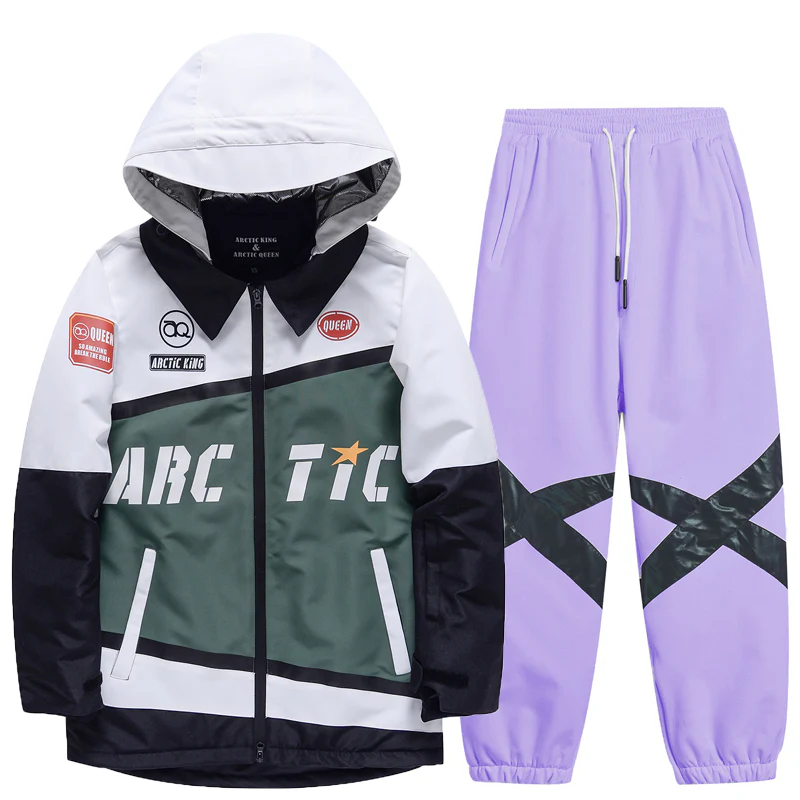 Women's Arctic Queen Peak Velocity Snow Snowboard Suits - Image 13