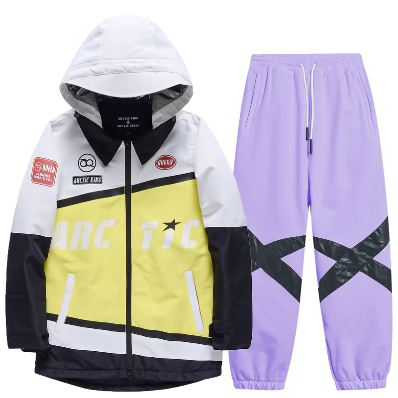 Women's Arctic Queen Peak Velocity Snow Snowboard Suits - Image 25