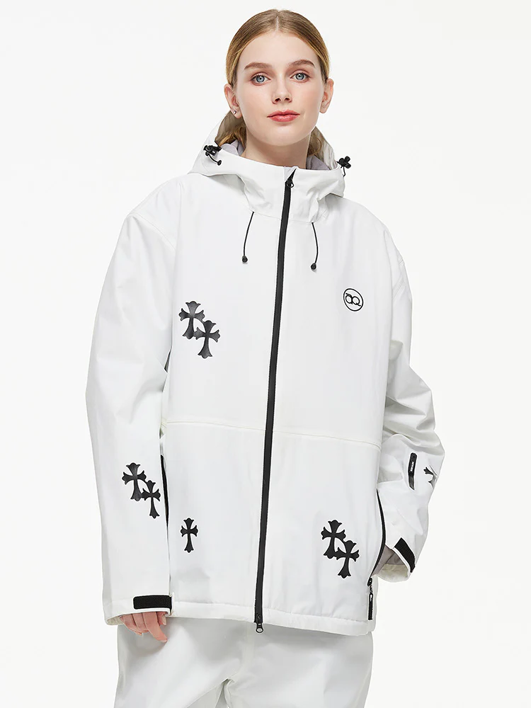 Women's Arctic Queen Snowflake Princess Fantasy Snow Jacket - Image 3