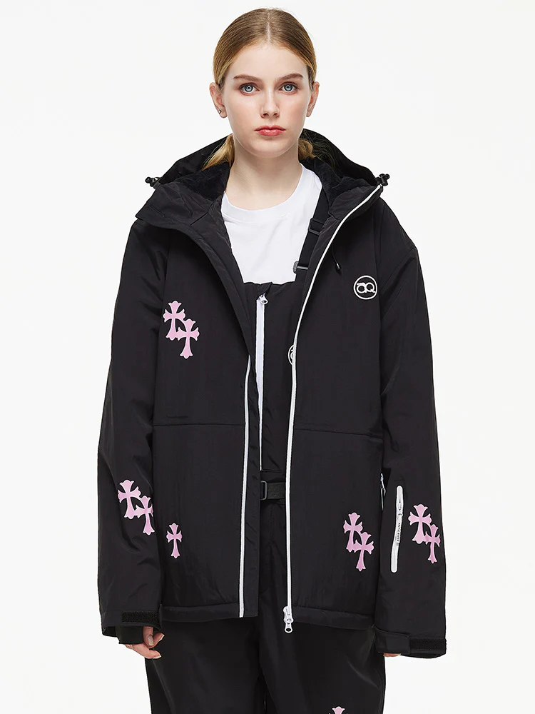 Women's Arctic Queen Snowflake Princess Fantasy Snow Jacket - Image 5