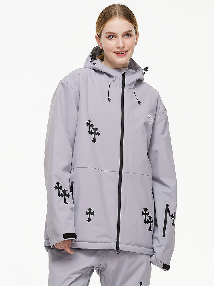 Women's Arctic Queen Snowflake Princess Fantasy Snow Jacket - Image 7