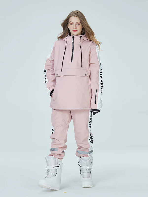 Women's Arctic Queen Winter Guide Stripe Reflective Snow Suits - Image 10