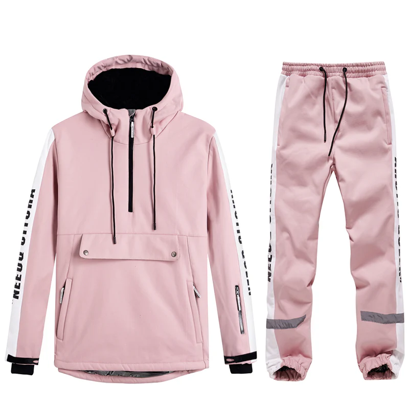 Women's Arctic Queen Winter Guide Stripe Reflective Snow Suits - Image 13