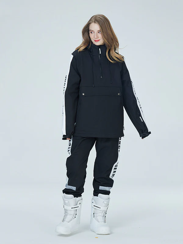 Women's Arctic Queen Winter Guide Stripe Reflective Snow Suits - Image 17