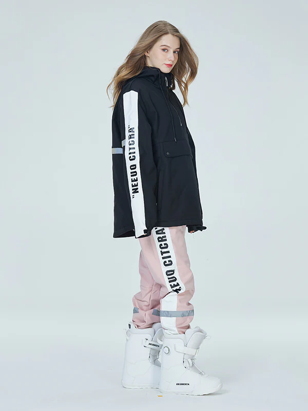Women's Arctic Queen Winter Guide Stripe Reflective Snow Suits - Image 20