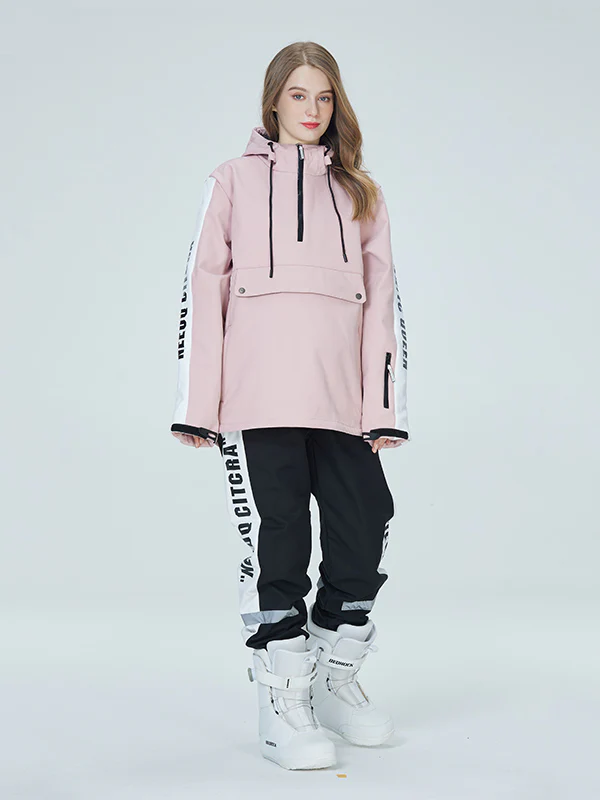 Women's Arctic Queen Winter Guide Stripe Reflective Snow Suits - Image 27