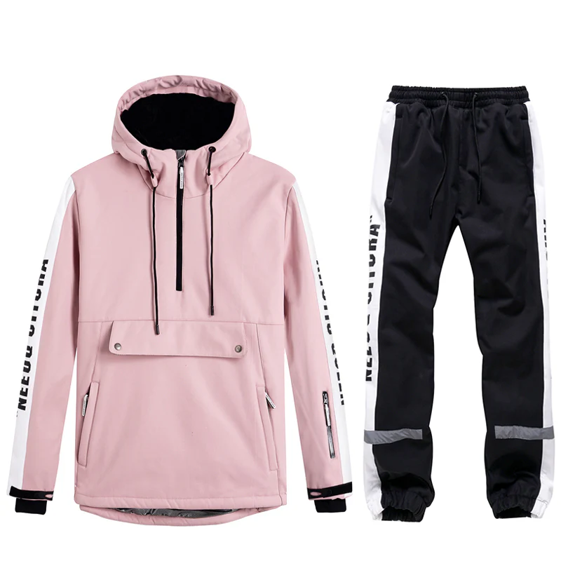 Women's Arctic Queen Winter Guide Stripe Reflective Snow Suits - Image 28