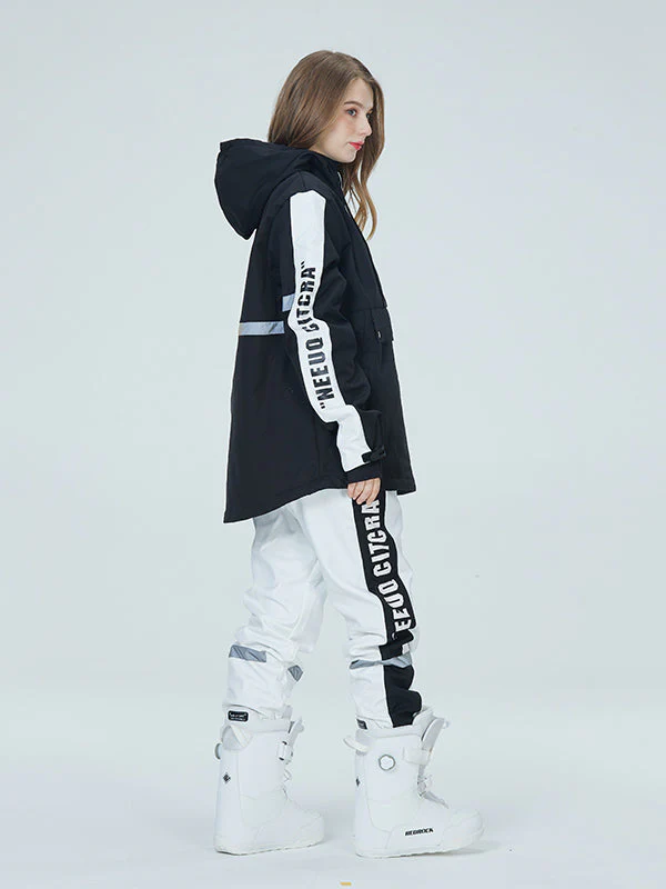 Women's Arctic Queen Winter Guide Stripe Snow Suits - Image 5